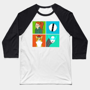 The Infinity Train Gang Baseball T-Shirt